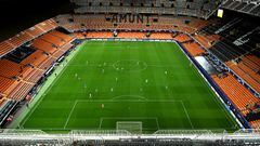 Estadio de Mestalla. 