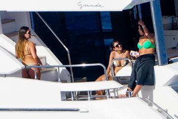 Cristiano Ronaldo y Georgina Rodríguez disfrutaron en las Islas Baleares de sus vacaciones.