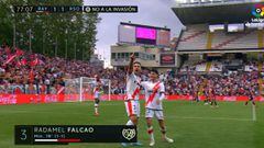 Falcao tiene el gol que tanto ha echado de menos el Rayo