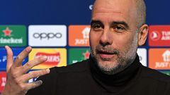 Manchester City boss Pep Guardiola wouldn't speculate on his future with the team because "anything can happen", as he pointed to his hair changes as proof.