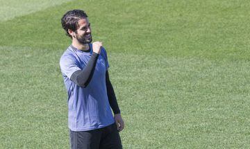Isco in this morning's session