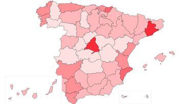 12 provincias españolas no han tenido equipo en Primera