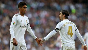 Varane will lead Real Madrid "in my own way" if he succeeds Ramos as captain