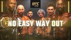 UFC 276: horario, TV, cartelera y dónde ver en directo el Adesanya - Cannonier y Volkanovski - Holloway 3