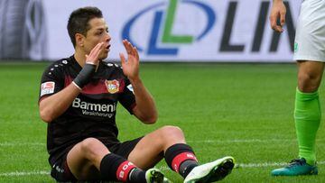 Chicharito sigue sin marcar, pero el Leverkusen vuelve al triunfo