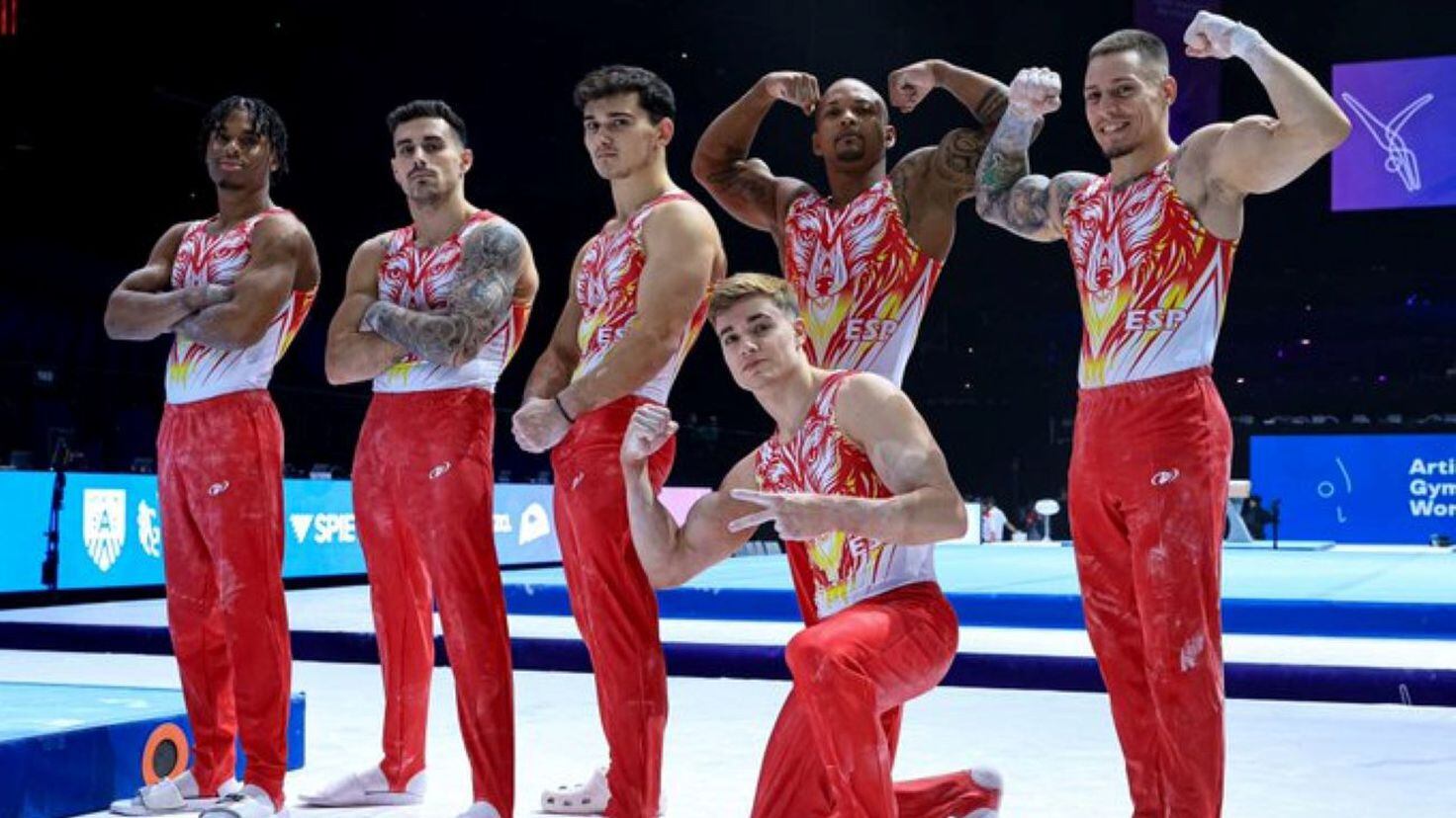 The Spanish men's artistic gymnastics team qualifies for the Paris 2024