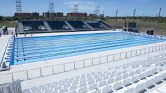 Imagen de la piscina de los Juegos Mediterr&aacute;neos de Tarragona 2018.