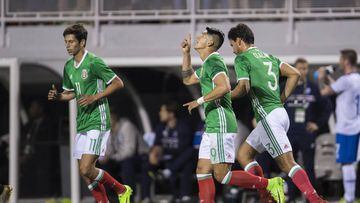 Pulido volvió a anotar con la Selección Mexicana tres años después