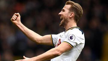 Un hat-trick de Kane devuelve al Tottenham la segunda plaza