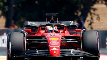 Charles Leclerc (Ferrari F1-75). Paul Ricard, Francia. F1 2022.