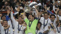 Casillas levanta la D&eacute;cima en Lisboa.