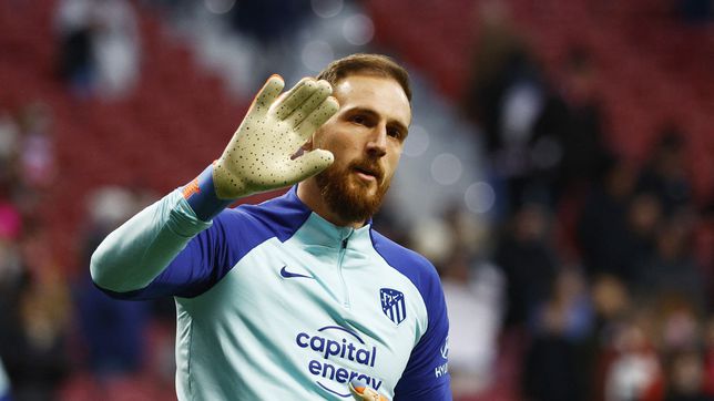 Oblak, el único portero para el Cholo