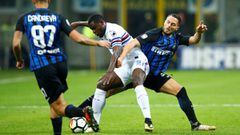 Inter vs Sampdoria, partido v&aacute;lido por la fecha 10 de la Serie A que se jugar&aacute; en el estadio Giuseppe Meazza en Mil&aacute;n, a partir de la 1:45 p.m. de Colombia