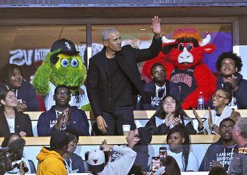 Barak Obama seguidor de los Chicago Bulls.