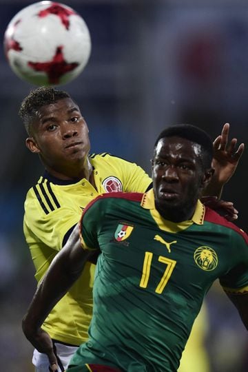 Colombia muestra buen fútbol ante Camerún
