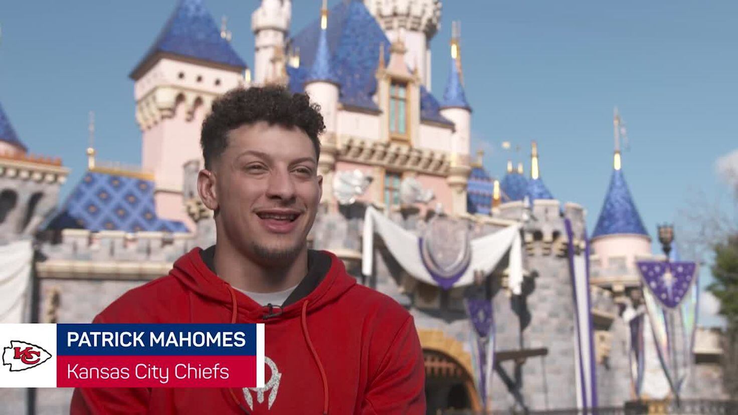 Day after winning Super Bowl, Patrick Mahomes enjoys Disneyland