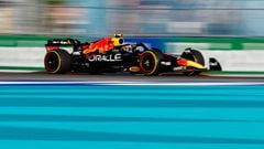 ‘Checo’ Pérez termina tercero en la práctica uno del GP de Miami