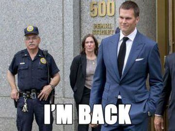 Los memes de la anulación del castigo a Tom Brady