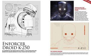 El diseño de K-250, el droide interpretado por Alan Tudyk.