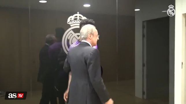 Florentino Pérez meets with Vinicius regarding racist abuse
