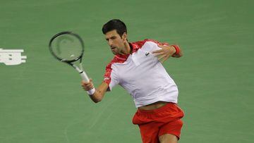 Djokovic chalks up 14th straight victory in Shanghai opener