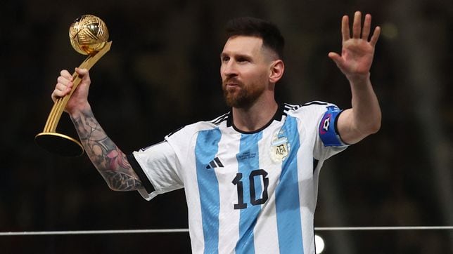 Leo Messi wins 2022 World Cup Golden Ball award