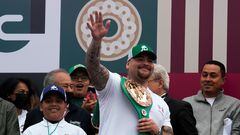 El boxeador mexicano Andy Ruiz peleará el 4 de septiembre contra Luis Ortiz en una pelea programada en Los Ángeles; Ruiz presume un nuevo físico