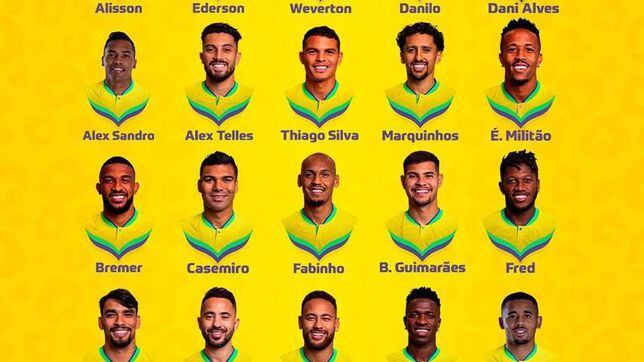 Convocatoria de Brasil, en vivo: lista de Tite para el Mundial 2022, en directo