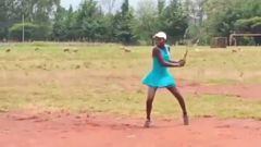 La niña keniana que asombra al tenis y va contra las condiciones