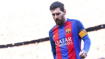 El delantero argentino del Barcelona, Leo Messi, durante un encuentro.