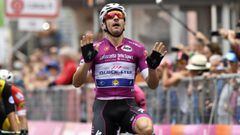 Viviani sprints to success to secure Giro hat-trick