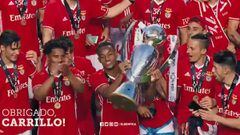 Benfica se despide de Carrillo con un vídeo en sus redes sociales