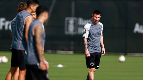 Inter Miami determinará este viernes si Messi está en condiciones de sumar minutos en el compromiso de este sábado ante NYCFC.