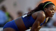 Caterine Ibargüen, carta fuerte de Colombia en el atletismo de los Juegos Olímpicos de Río de Janeiro.