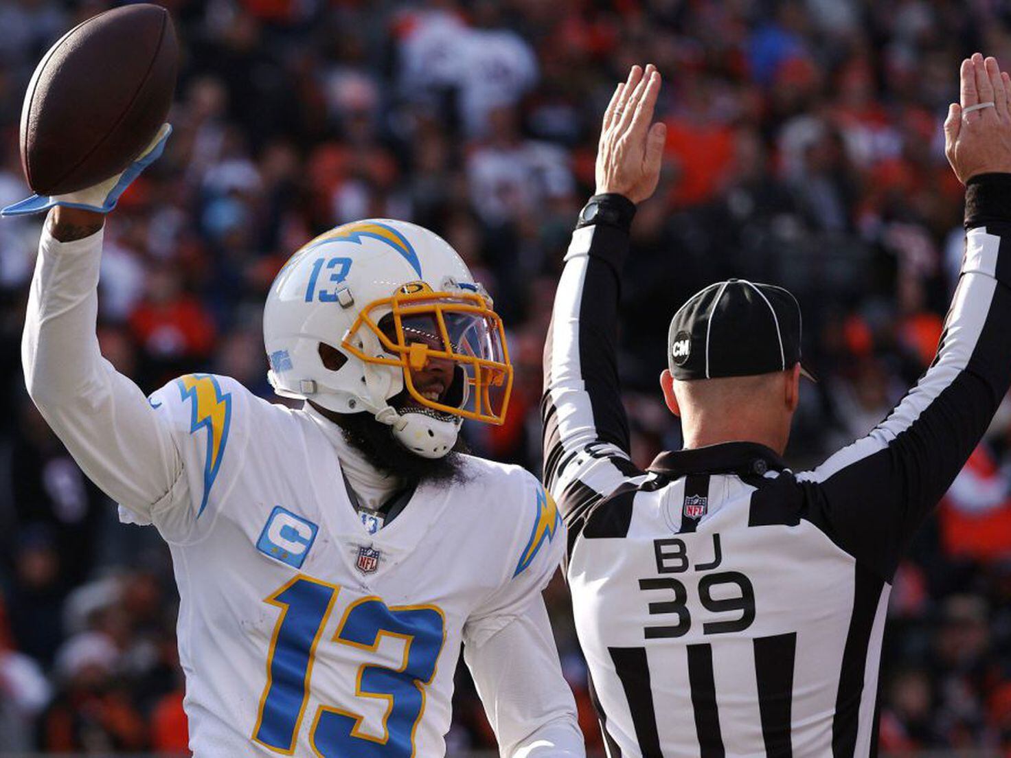 Chargers Beat Bengals, 41-22, in Week 13 of 2021 Season