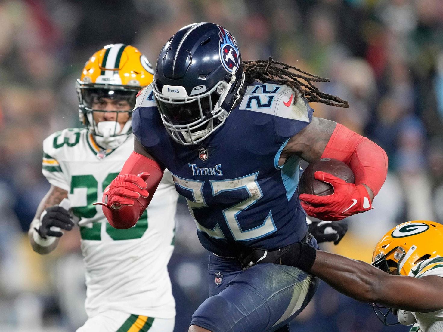 Titans' Derrick Henry is now in the same class as NFL great Walter Payton.  Is it time to talk MVP status? - AS USA