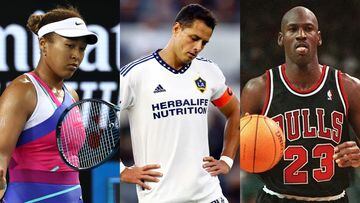 Atletas que han sufrido problemas de salud mental: Michael Jordan, Naomi Osaka, Chicharito...