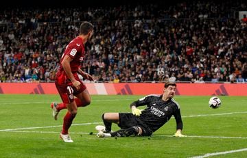 Lamela empató el partido para los sevillistas. 1-1.