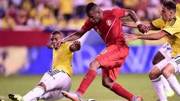 Colombia y Per&uacute; empataron a un gol en septiembre de 2015