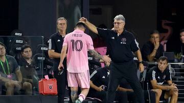 Lionel Messi substituted amid fitness concerns