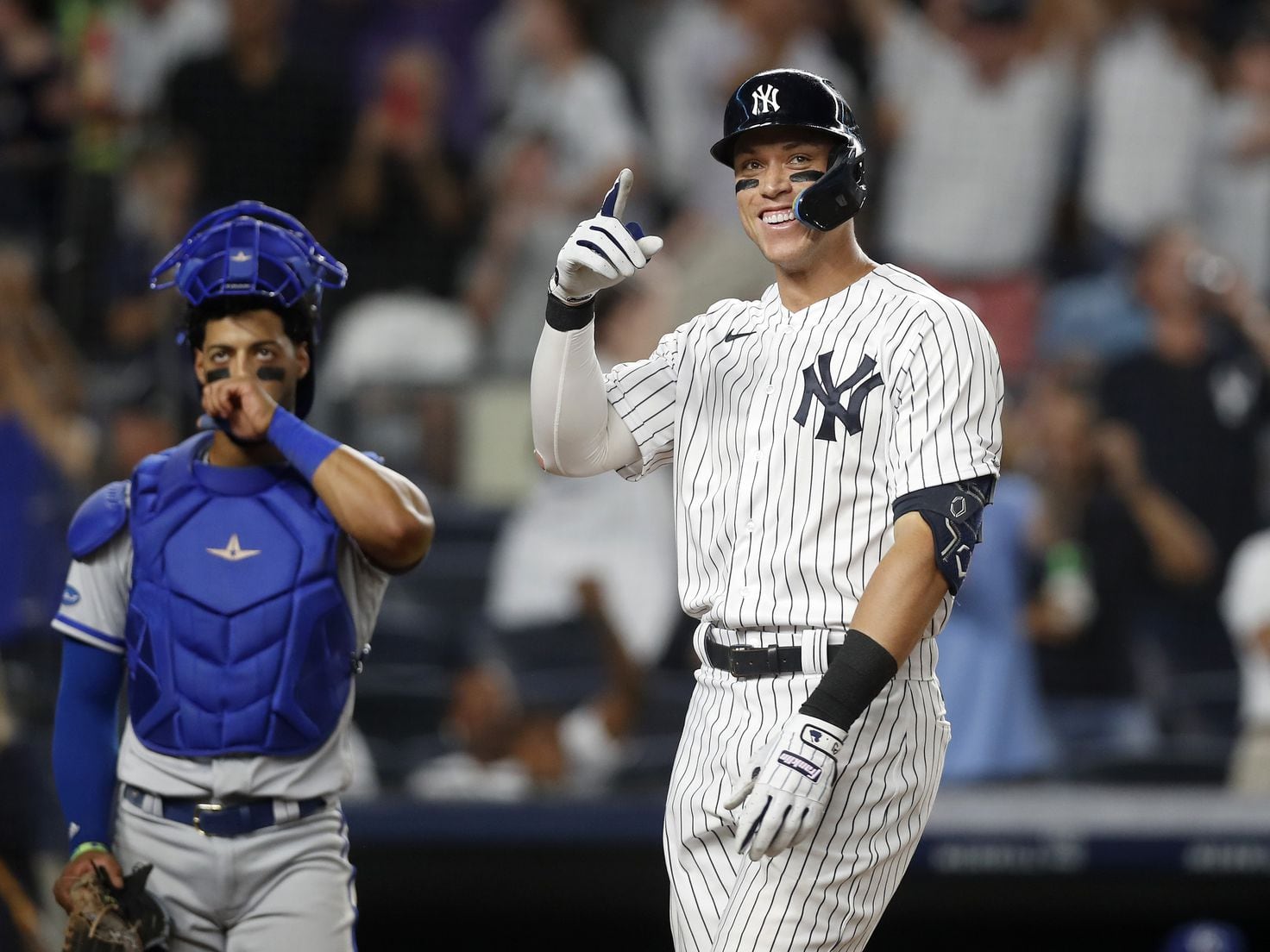 Squad up new york yankees mickey mantle babe ruth aaron judge