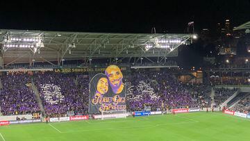LAFC recuerda a Kobe Bryant con un mosaico a lado de su hija Gianna
