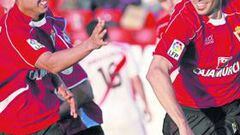 <b>TODO IBA BIEN PERO... </b>Ochoa celebraba el 0-1 que firmó antes del descanso. El Murcia se adelantaba, el partido era suyo, hasta que llegó un segundo tiempo loco con Lesma López como protagonista.