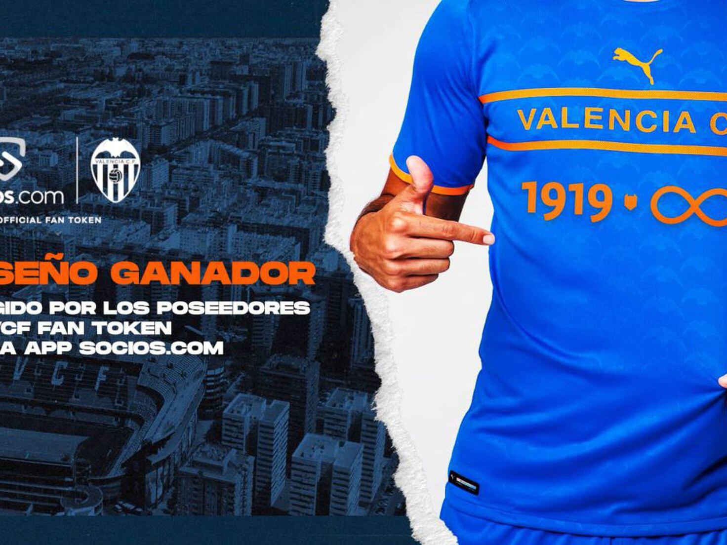 Valencia CF - Cambiamos el avatar temporalmente con el escudo de la primera  equipación, en homenaje a los cien años de Mestalla.