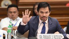 El boxeador y senador filipino ha hecho oficial su candidatura y buscar&aacute; deshacerse de la corrupci&oacute;n a trav&eacute;s de integridad, compasi&oacute;n y transparencia.
