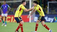 James y Lucho, máximos referentes de la actual Selección Colombia.