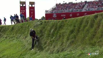 "En 40 años viendo golf esto es lo más imposible": locura en la Ryder que casi acaba en caída