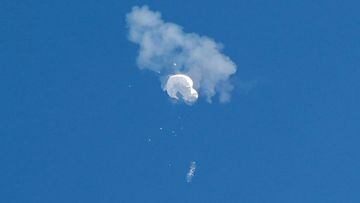 US shoots down Chinese spy balloon over Atlantic Ocean