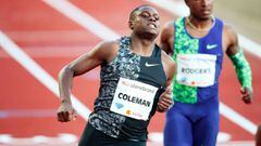 Christian Coleman, atleta estadounidense.