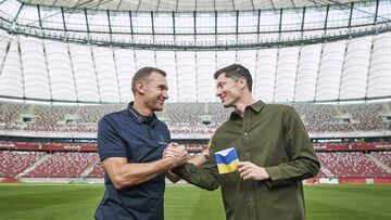 Lewandowski y su compromiso con Ucrania